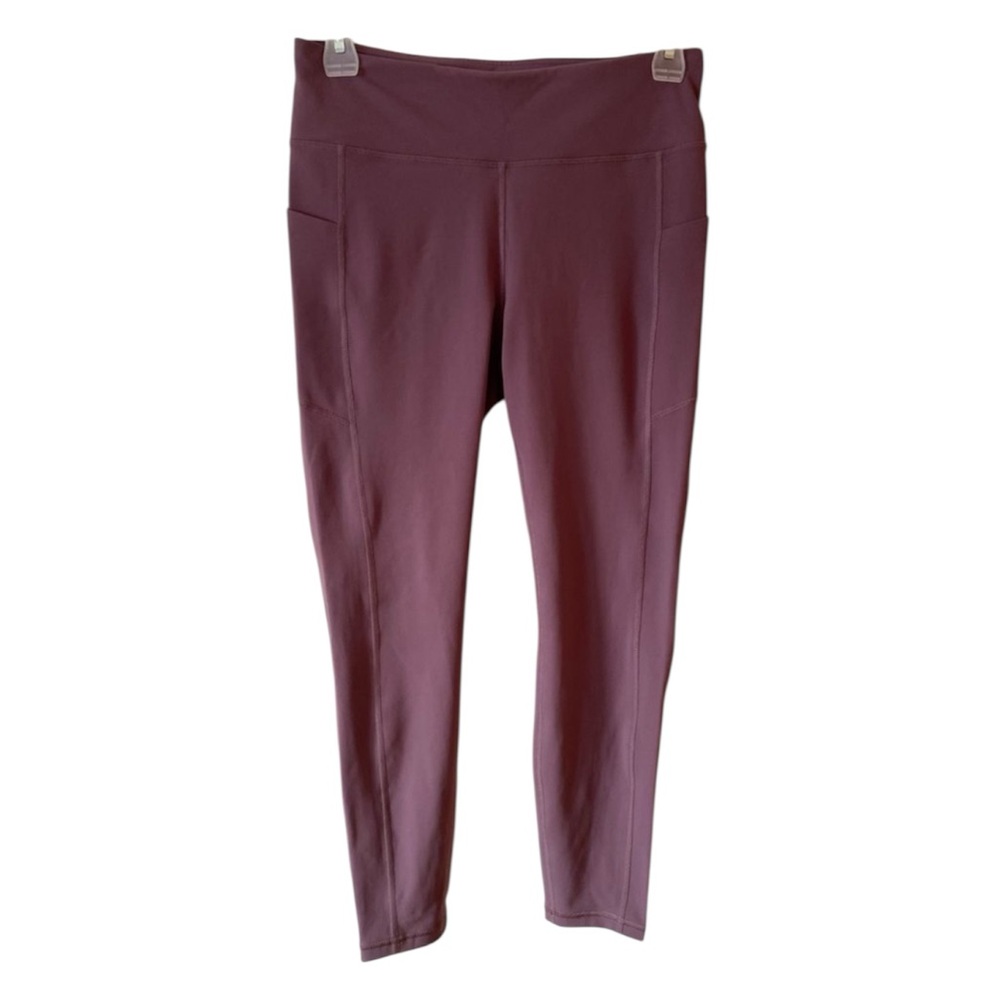Shambhala live in comfort high rise mauve dusty pink purple leggings size xl